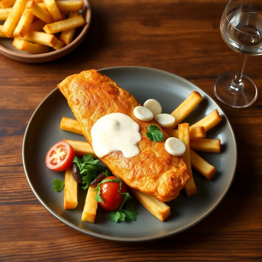 Recept - Fish and chips s hranolkami a aioli majonézou