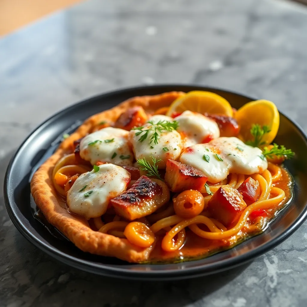 Recept - Francúzske zemiaky zapečené s klobáskou a čalamádou