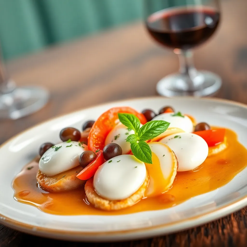 Recept - Kuracie caprese s ryžou a demi glace omáčkou (7) 130g/150g