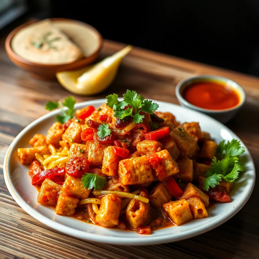 Recept - Mexický guláš, (bravčové plece, fazuľa, paprika) s ryžou (10) 130g/150g