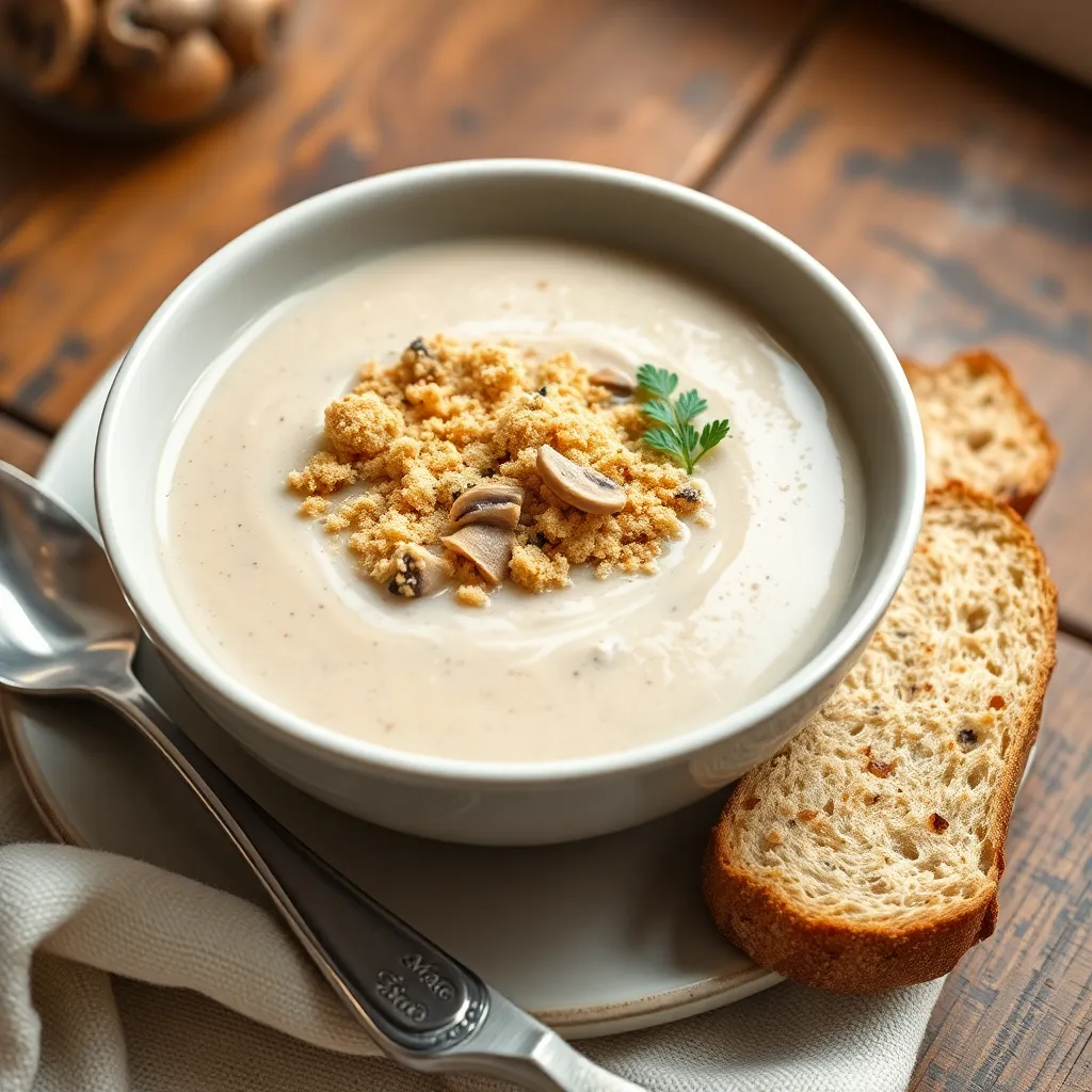 Recept - Šampiňónová s mrveničkou