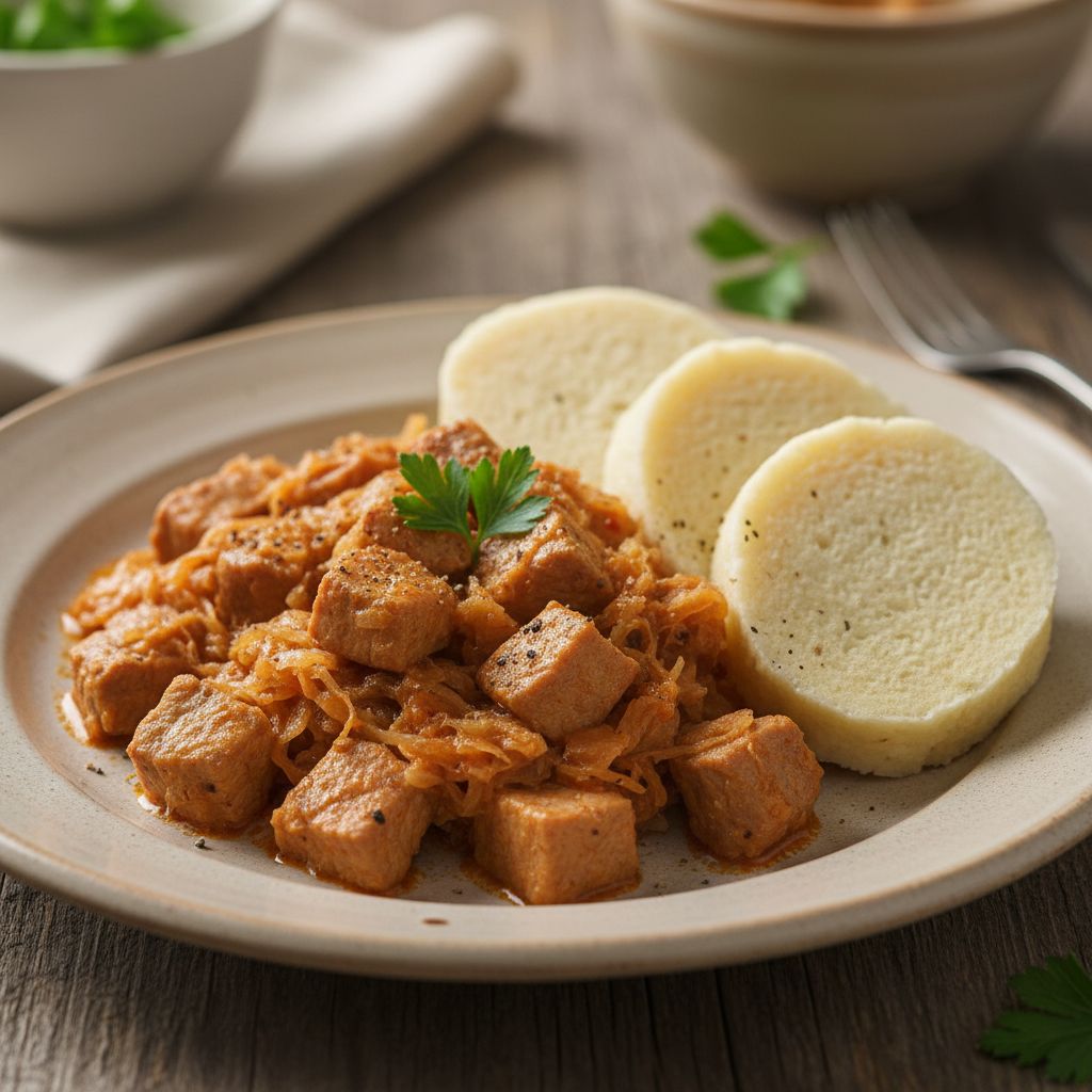 Recept - Segedínsky bravčový guláš, knedľa