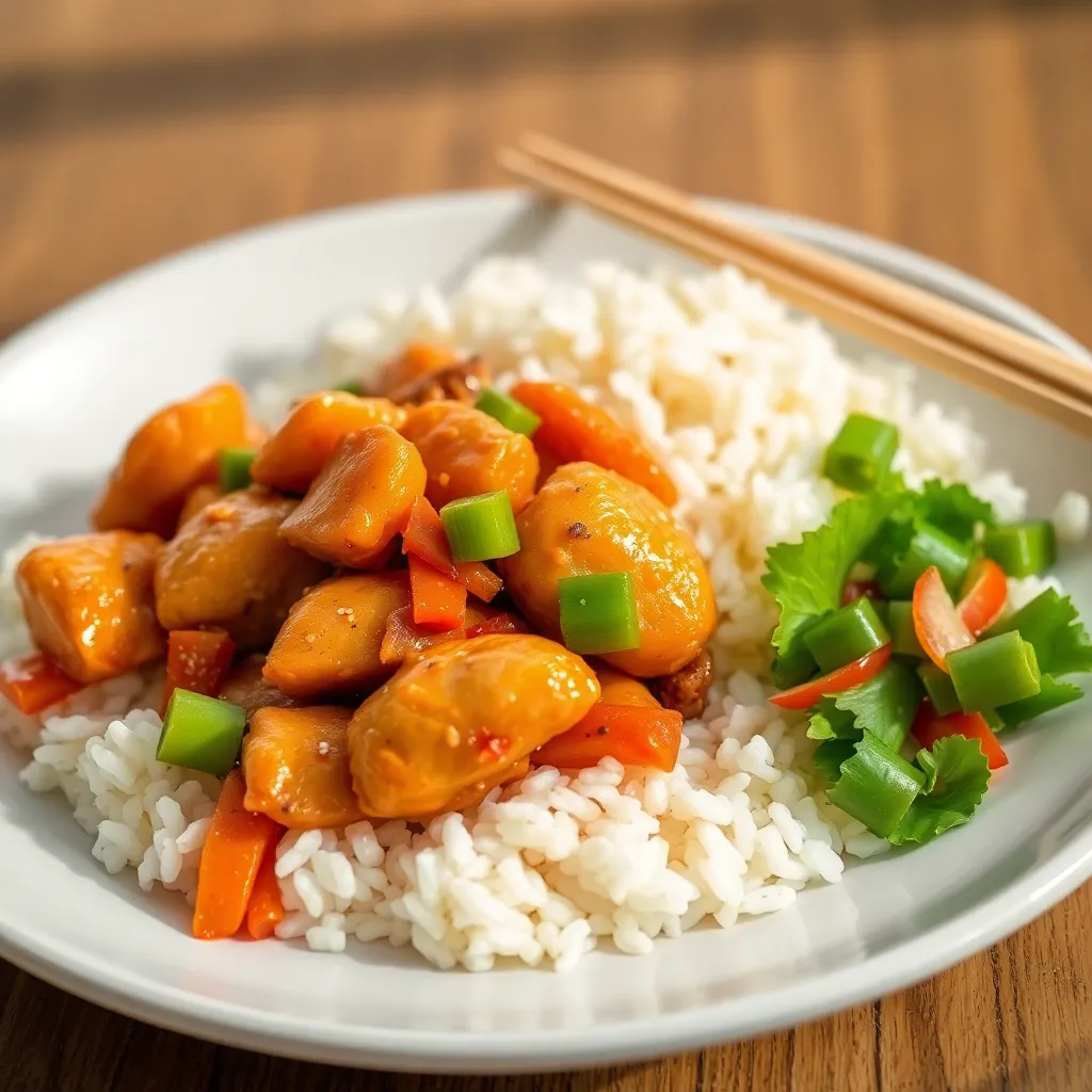 Recept - Kuracie Kung Pao, basmati ryža