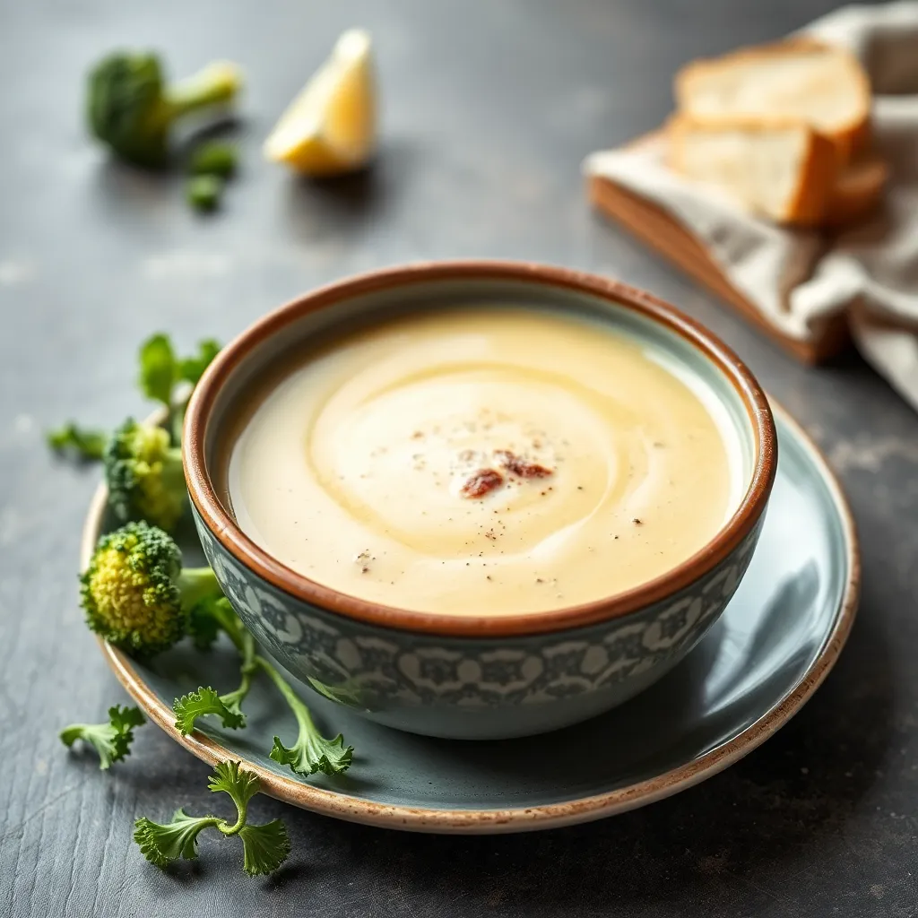 Recept - Krémová brokolicová polievka