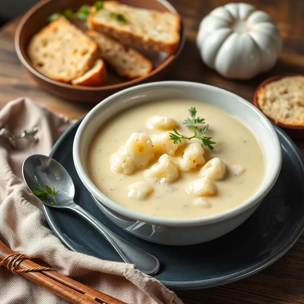 Recept - Karfiolová polievka