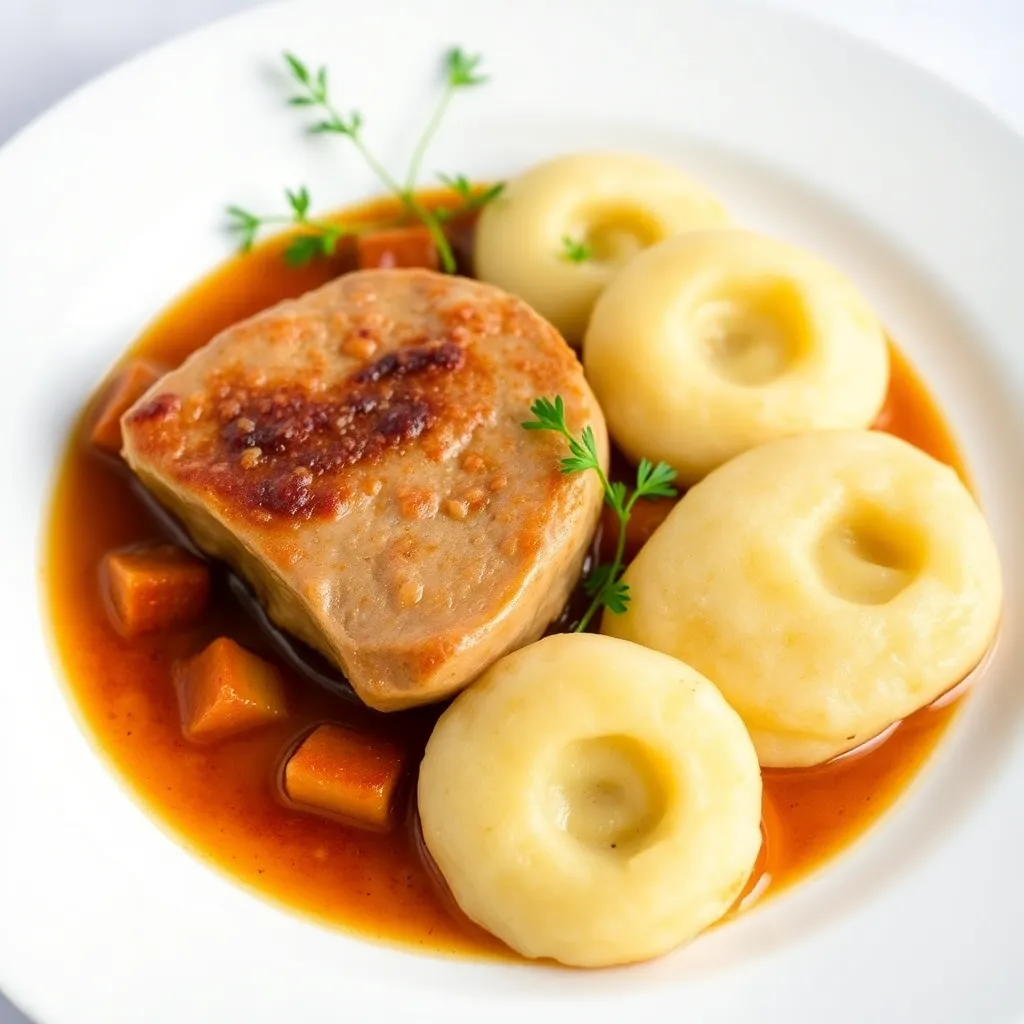 Recept - Košovská bravčová pochúťka s mini plackami