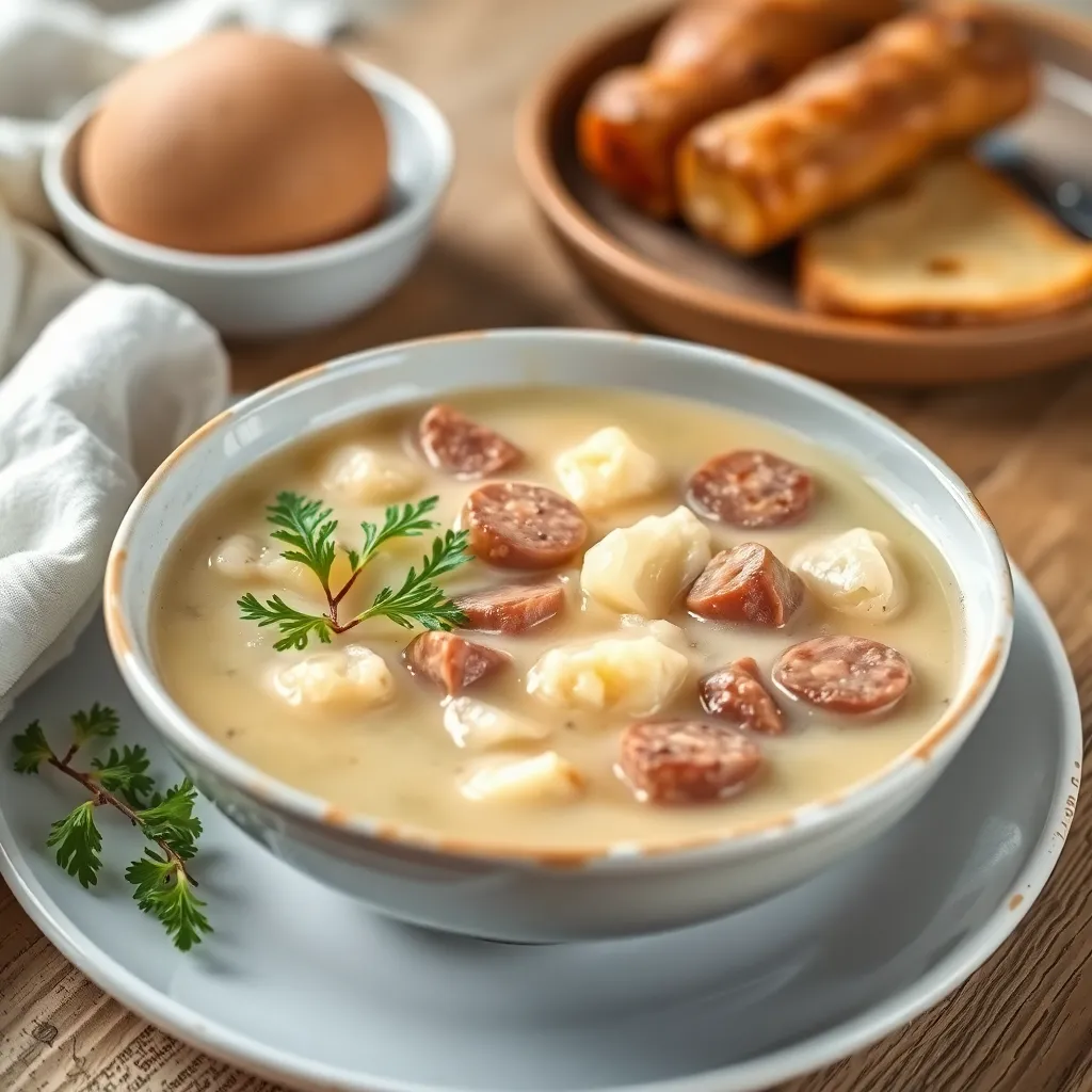 Recept - Karfiolová polievka po lysoňovsky