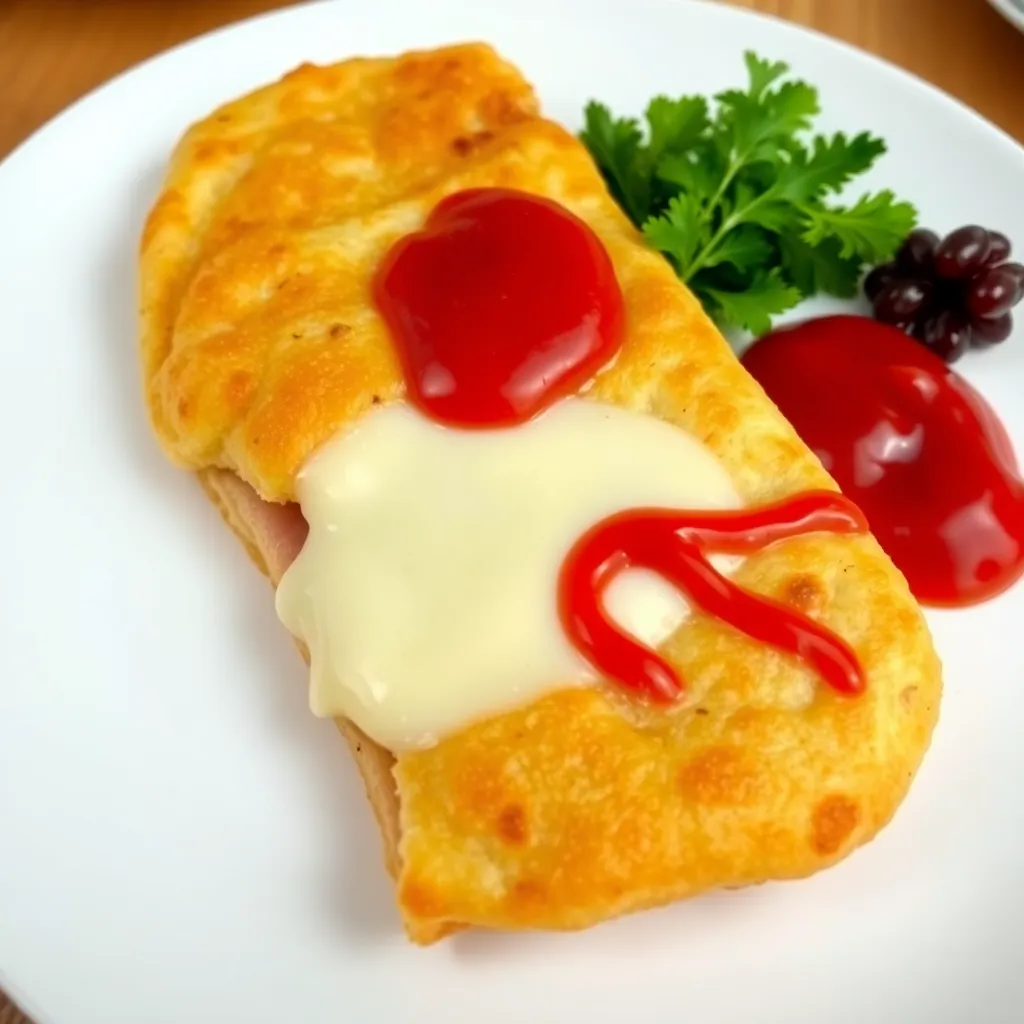 Recept - Plnené langošky so šunkou a syrom