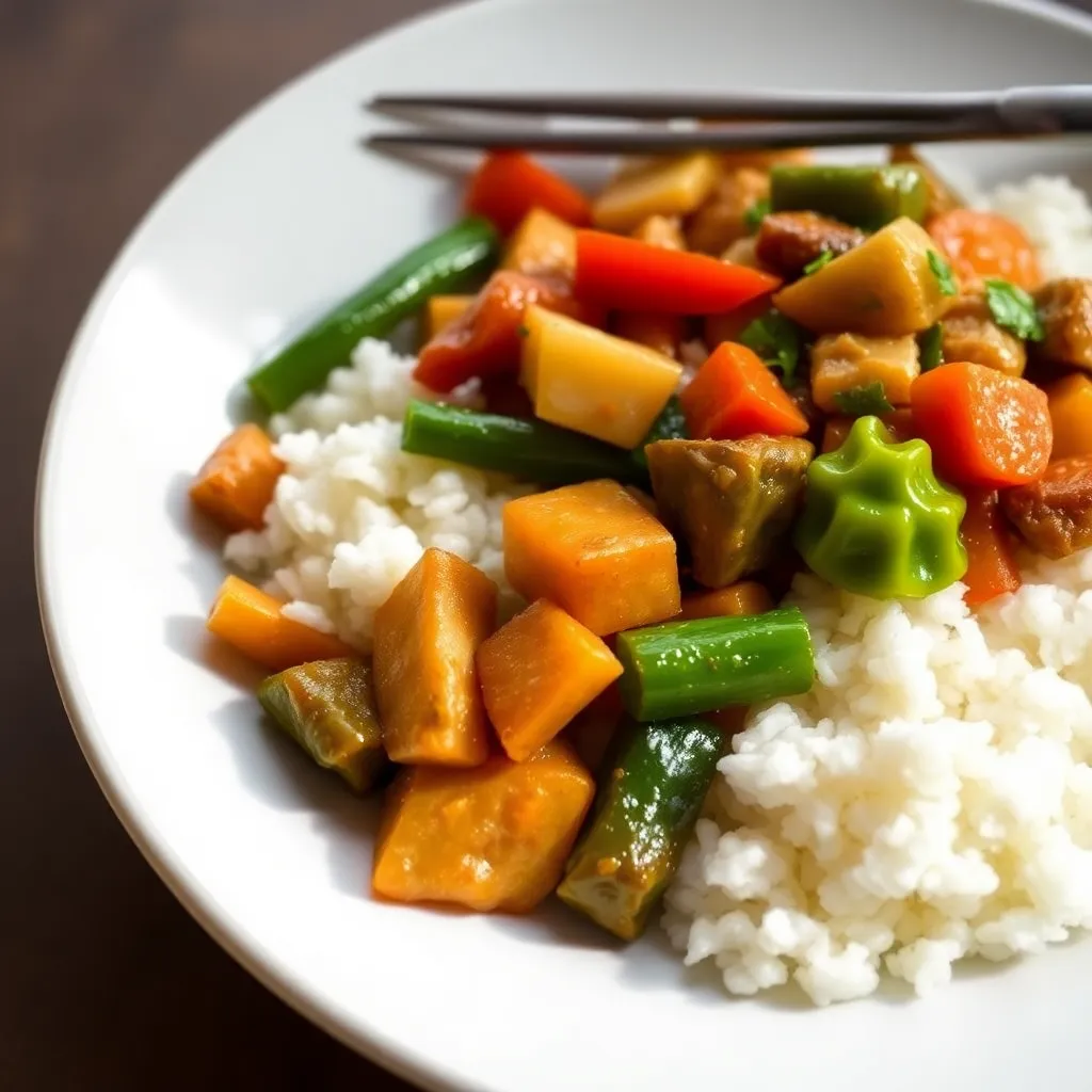 Recept - Domáca sójová čína s ryžou