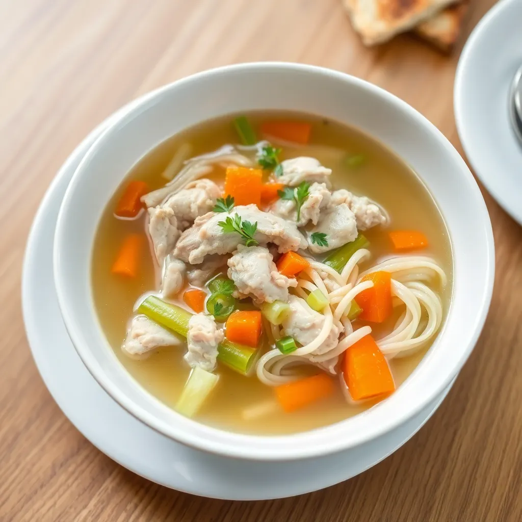Recept - Slepačí vývar s rezancami