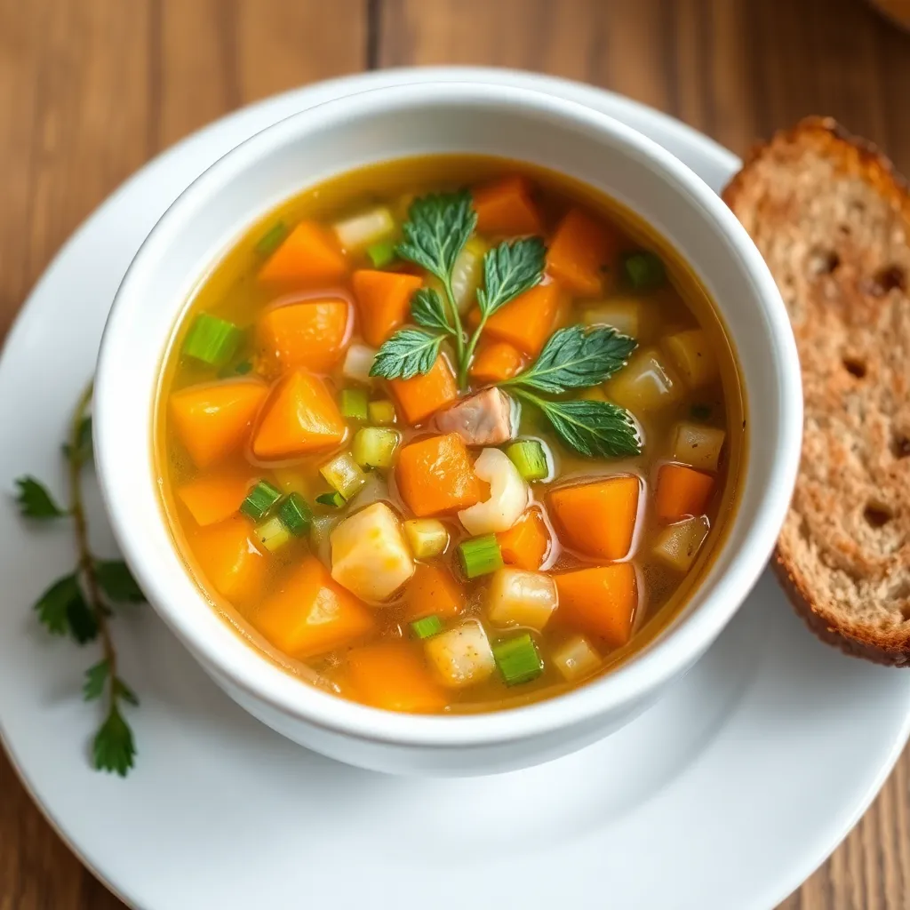 Recept - Krémová zeleninová polievka