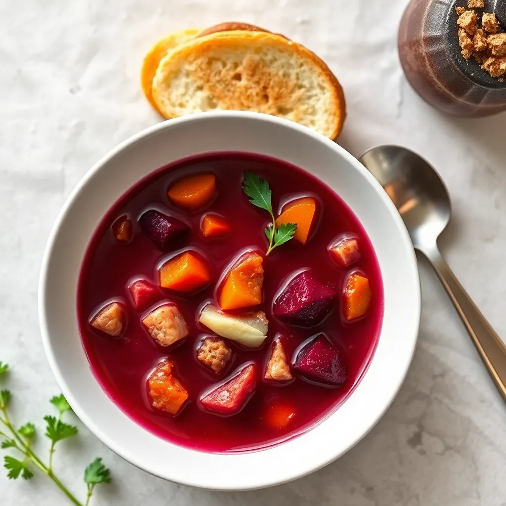 Recept - Domáci zeleninový boršč