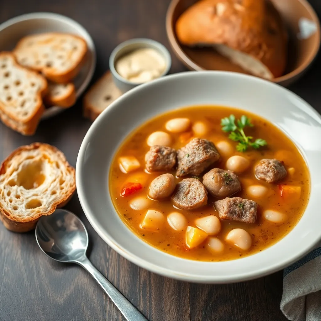 Recept - Fazuľová kyslá s údeným