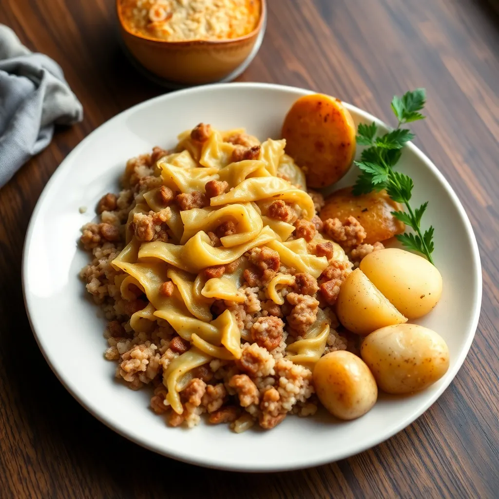 Recept - Koložvárska zapekaná kapusta s varenými zemiakmi