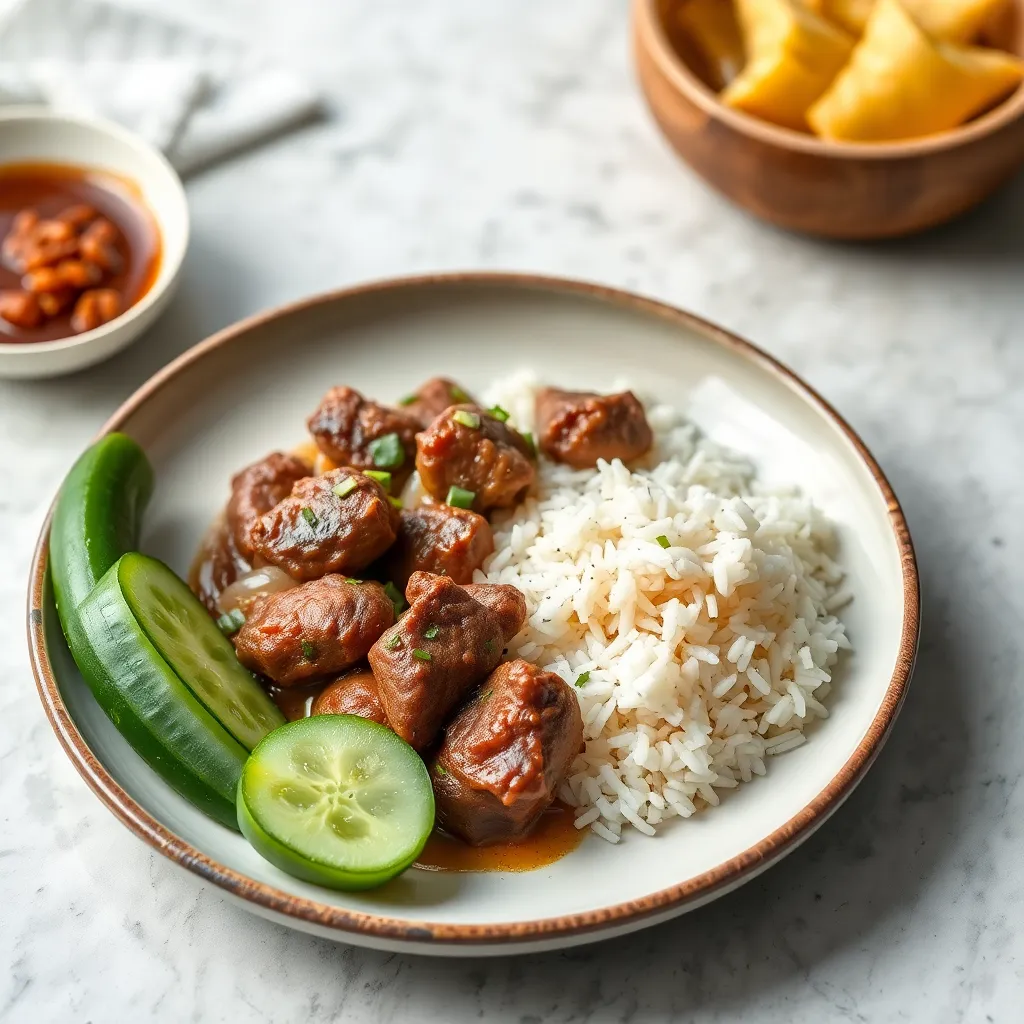 Recept - Kuracie pečienky na cibuľke s jazmínovou ryžou a kyslou uhorkou