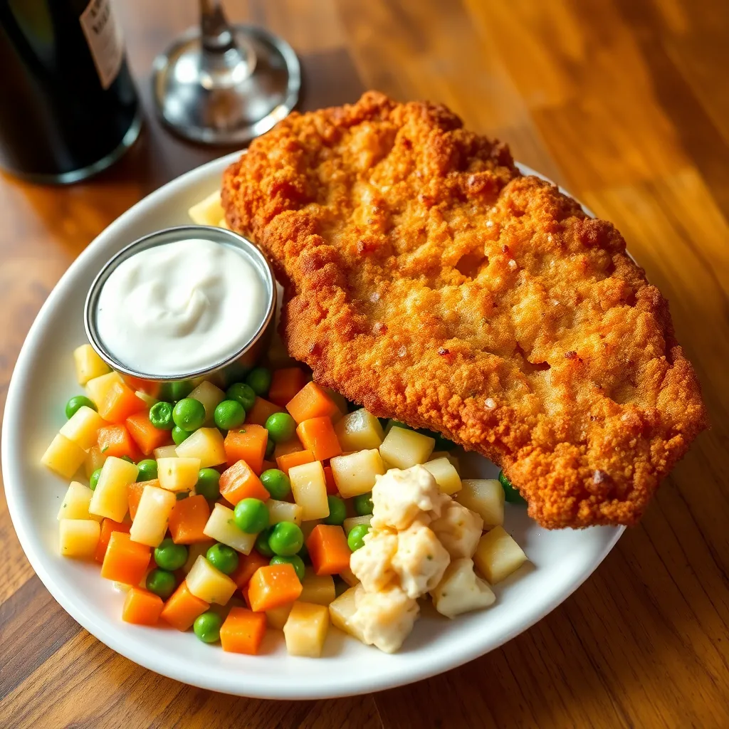 Recept - Pravý bravčový Wienerschnitzel s citrónom a domácim zemiakovo majonézový šalát