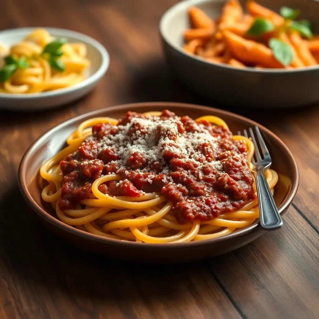 Recept - Špagety Bolognese s hovädzím mäsom a parmezánom