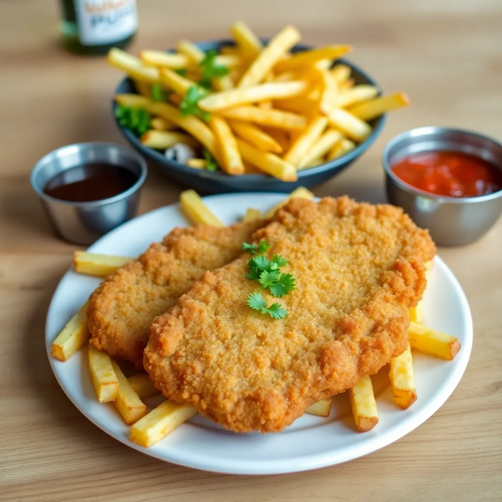 Recept - Vyprážané rezníky z bravčového karé obaľované v Panko strúhanke s hranolkami
