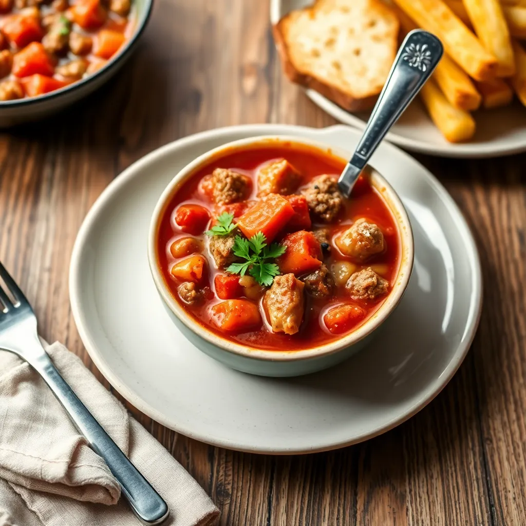 Recept - Gulášová polievka s mletým mäsom