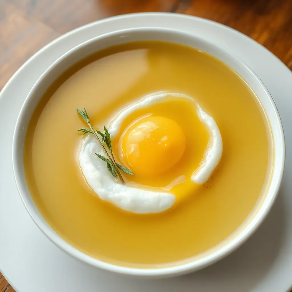 Recept - Rascová polievka s vajíčkom