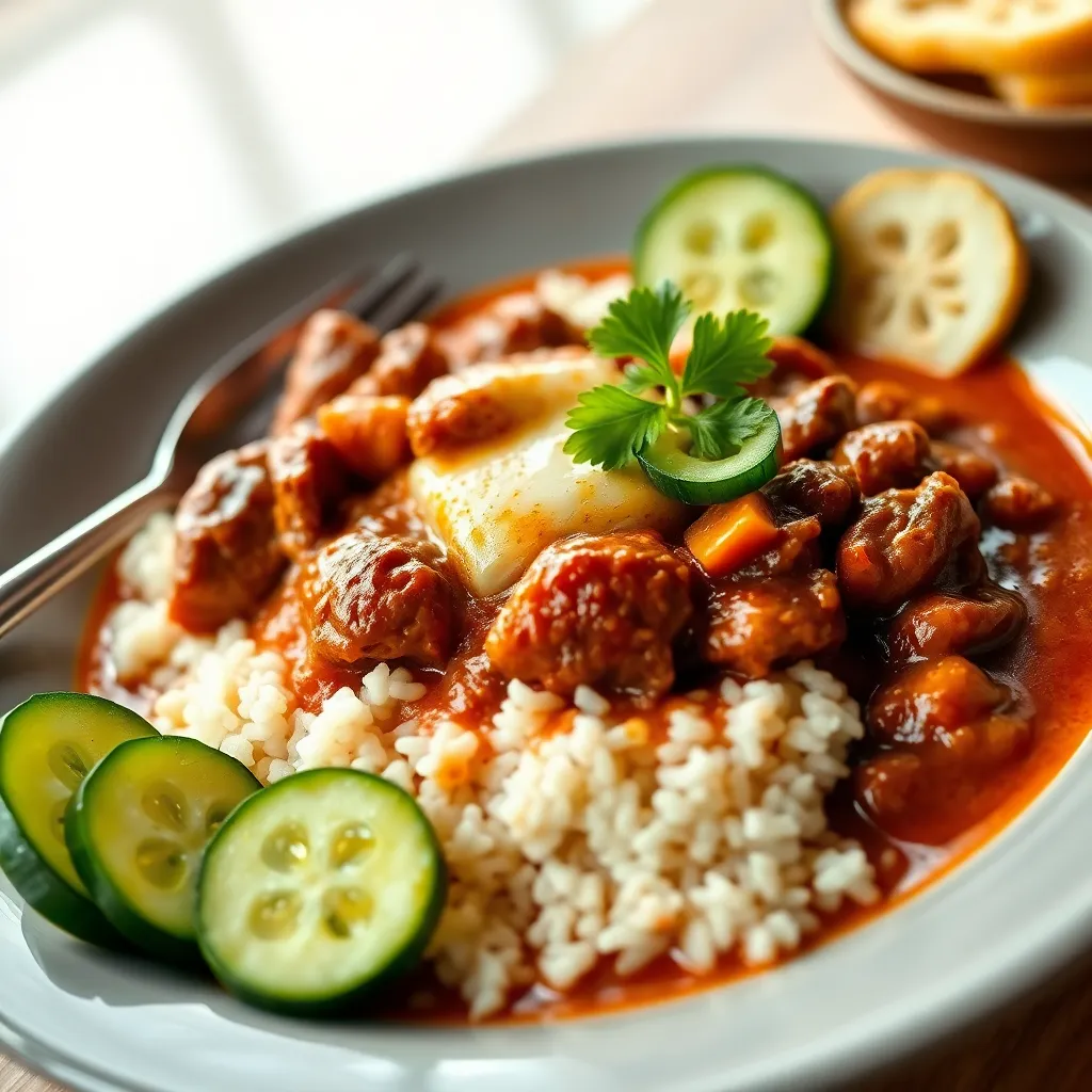 Recept - Hovädzí mexický guláš so syrom a ryžou