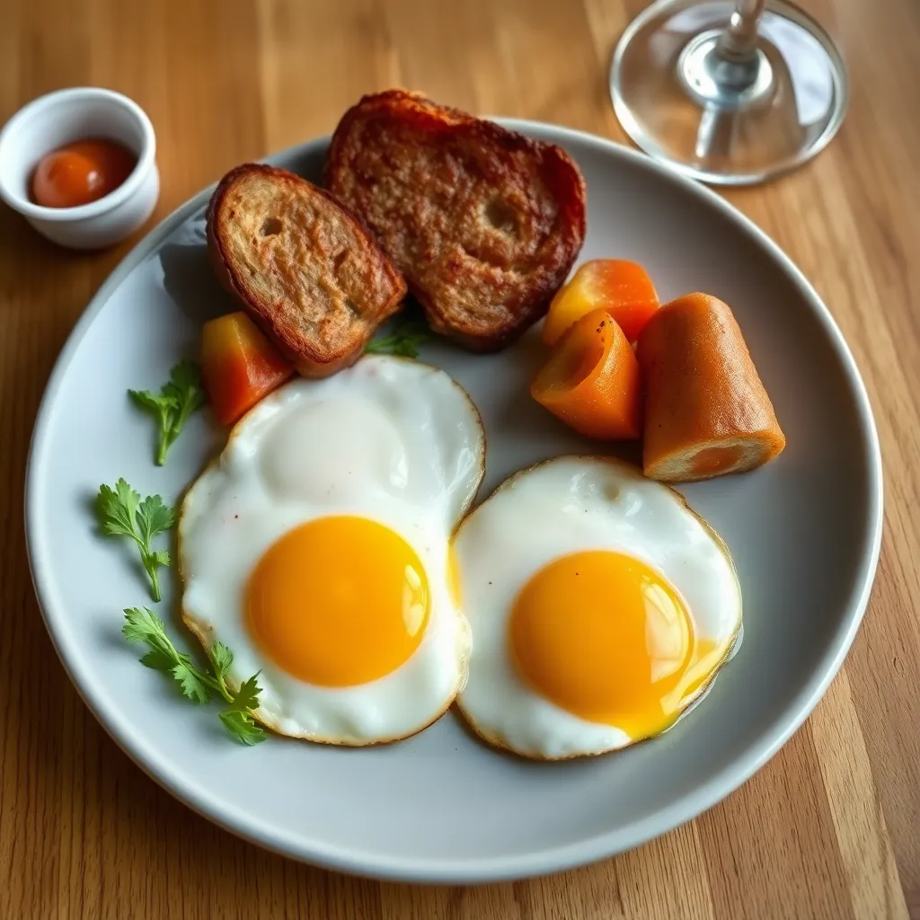 Recept - Pečené vajcia so špenátom a syrom